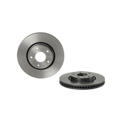 Disque de frein BREMBO 09D62811 avant, ventilé, 1 pièce