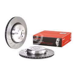 Disque de frein BREMBO 09D90123 arrière, ventilé, à haute teneur en carbone, 1 pièce