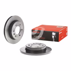 Disque de frein BREMBO 08D04611 arrière, plein, à haute teneur en carbone, 1 pièce