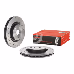 Disque de frein BREMBO 09C82811 avant, ventilé, à haute teneur en carbone, 1 pièce
