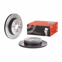 Disque de frein BREMBO 09C82911 arrière, ventilé, à haute teneur en carbone, 1 pièce