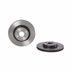 Disque de frein BREMBO 09D57311 avant, ventilé, 1 pièce