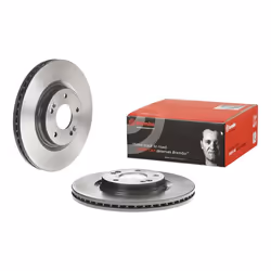 Disque de frein BREMBO 09D42811 avant, ventilé, à haute teneur en carbone, 1 pièce