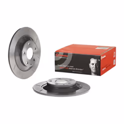 Disque de frein BREMBO 08C42575 arrière, rainuré, plein, 1 pièce