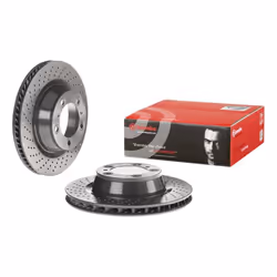 Disque de frein BREMBO 09D93411 arrière, ventilé, à haute teneur en carbone, 1 pièce