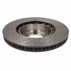 Disque de frein BREMBO 09D93111 avant, ventilé, à haute teneur en carbone, 1 pièce
