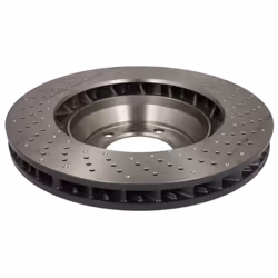 Disque de frein BREMBO 09D93211 avant, ventilé, à haute teneur en carbone, 1 pièce