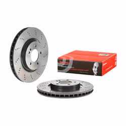 Disque de frein BREMBO 09D76311 arrière, ventilé, à haute teneur en carbone, 1 pièce