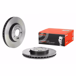 Disque de frein BREMBO 09E02211 avant, ventilé, à haute teneur en carbone, 1 pièce
