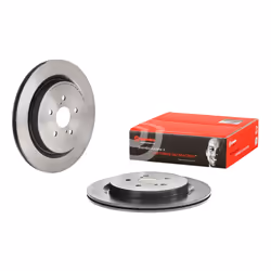 Disque de frein BREMBO 09E03111 arrière, ventilé, 1 pièce - Vue supplémentaire 2