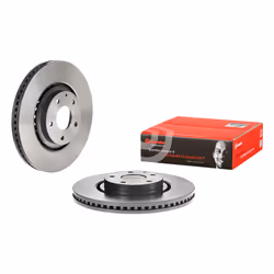 Disque de frein BREMBO 09E03411 avant, ventilé, 1 pièce
