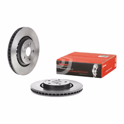 Disque de frein BREMBO 09E12611 avant, ventilé, 1 pièce