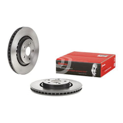 Disque de frein BREMBO 09E12611 avant, ventilé, 1 pièce