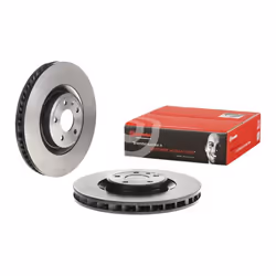 Disque de frein BREMBO 09D93611 avant, ventilé, rainuré, à haute teneur en carbone, 1 pièce - Vue supplémentaire 4