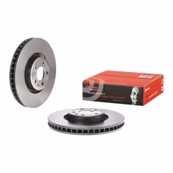 Disque de frein BREMBO 09D42311 avant, ventilé, à haute teneur en carbone, 1 pièce