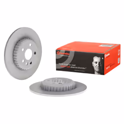 Disque de frein BREMBO 08C98323 arrière, plein, 1 pièce