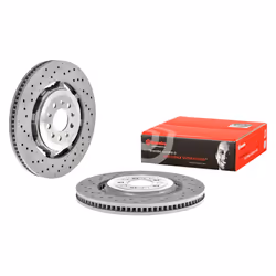 Disque de frein BREMBO 09C50533 avant, ventilé, 1 pièce