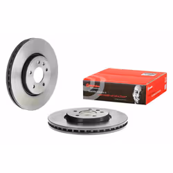 Disque de frein BREMBO 09D60811 avant, ventilé, à haute teneur en carbone, 1 pièce