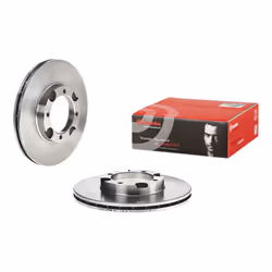 Disque de frein BREMBO 09.5004.10, avant, ventilé , 1 pièce
