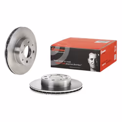 Disque de frein BREMBO 09.5101.10, avant, ventilé , 1 pièce