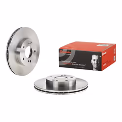 Disque de frein BREMBO 09.5254.10, avant, ventilé , 1 pièce