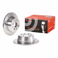 Disque de frein BREMBO 08.5559.10, arrière, plein, 1 pièce