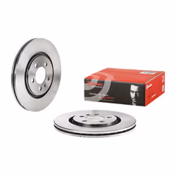 Disque de frein BREMBO 09.5570.10, avant, ventilé , 1 pièce - Vue supplémentaire 4