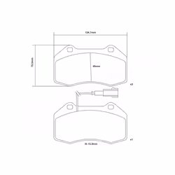 Plaquettes de frein tuning BREMBO-TU 07.B314.21
