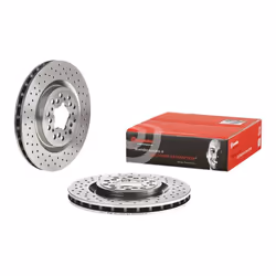 Disque de frein BREMBO 9726750 avant, ventilé, à haute teneur en carbone, 1 pièce