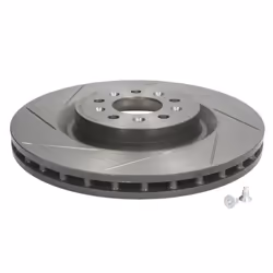 Disque de frein BREMBO 9878021 avant, ventilé, rainuré, à haute teneur en carbone, 1 pièce
