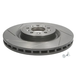 Disque de frein BREMBO 9878021 avant, ventilé, rainuré, à haute teneur en carbone, 1 pièce