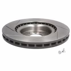Disque de frein BREMBO 9878021 avant, ventilé, rainuré, à haute teneur en carbone, 1 pièce