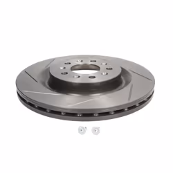 Disque de frein BREMBO 9878121 arrière, ventilé, rainuré, à haute teneur en carbone, 1 pièce