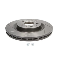 Disque de frein BREMBO 9878121 arrière, ventilé, rainuré, à haute teneur en carbone, 1 pièce