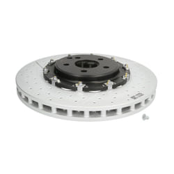 Disque de frein BREMBO 9887823 avant, ventilé, rainuré, à haute teneur en carbone, 1 pièce