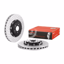 Disque de frein BREMBO 9887823 avant, ventilé, rainuré, à haute teneur en carbone, 1 pièce - Vue supplémentaire 4