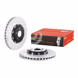 Disque de frein BREMBO 9976423 avant, ventilé, rainuré, à haute teneur en carbone, 1 pièce - Vue supplémentaire 4