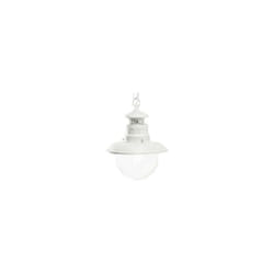 Pendentif E27 ligne calypso argent blanc