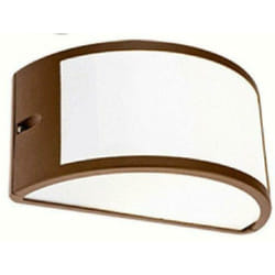 Applique half-mid moon open corten ruggine 473/36