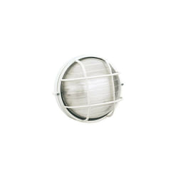 Cage plafond ligne industrielle rond blanc