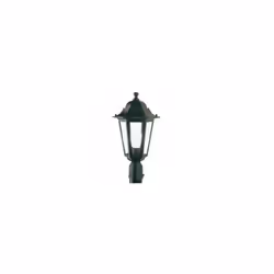 Lampe d'extérieur en aluminium moulé sous pression avec diffuseurs en verre transparent noir 50x30x20 cm Lampe d'extérieur en ...