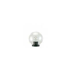 Lampe d'extérieur en thermoplastique avec sphère claire en pmma ø 20cm noir