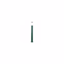 Lampe d'extérieur en aluminium moulé avec diffuseur opalin mousse Poteau en aluminium moulé. Diffuseur en plastique opalin. D ...