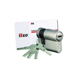 City - Demi-cylindre de serrure iseo R6 - iseo Argent n/a 10 mm 30 mm Nickelé Demi-cylindre