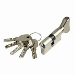 City - Cylindre Cavers iseo ISR6 - Bouton - varié - Nickelé - 30B x 60 mm