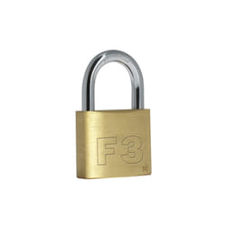 City - Cadenas à clé F3 50 - iseo Jaune/Doré