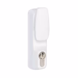 Ensemble bouton cylindre grand modèle ISEO anti-vandalisme - Blanc - 94012004T - Grand modèle Antivandalisme Débrayable 3 col ...