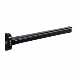 Serrure anti-panique Idéa push 1 point - Noir - Iséo Pour tous types de portes Norme NF EN 1125 : 2008 Profil étroit 37 mm ré ...