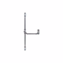 Serrure coupe-feu Idea ISEO 3 points latéraux + haut/bas - Gris - 9413113334A - Serrure anti-paniquePUSH Modèle coupe feu Rév ...