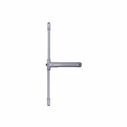 Serrure coupe-feu Push Idea 3 points latéraux + haut/bas ISEO barre grise 840 mm - Gris - 942308477TA - Serrure anti-paniqueP ...